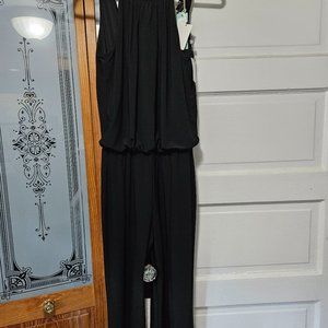 Black pant jumpsuit